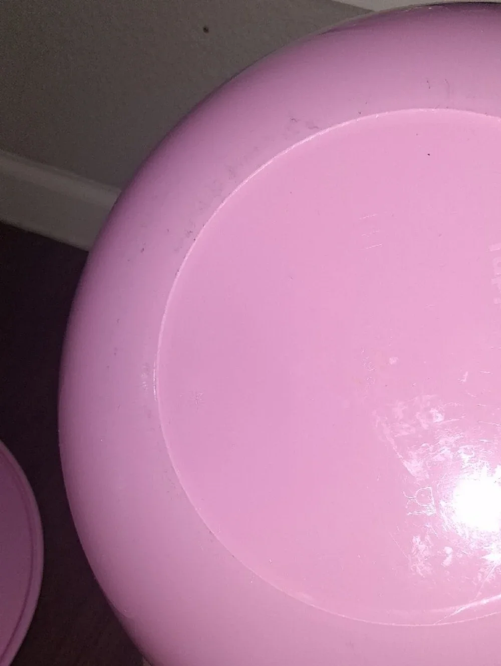 Pink Mixing Bowl with Lid - Durable Kitchen Bowl Tupperware 14 Liters
